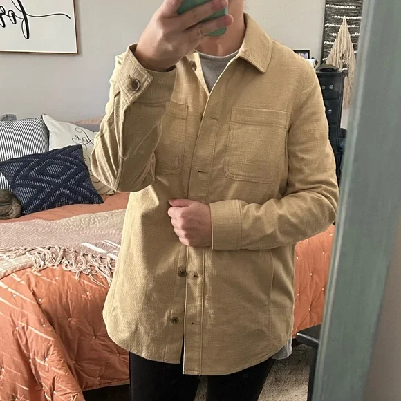 CUTE Talbots Khaki Shirt/Jacket - Picture 8 of 10